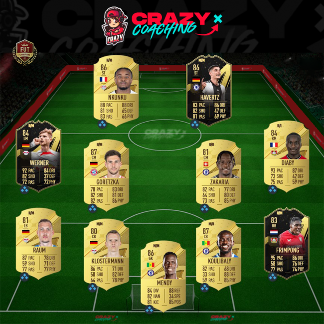 WEEKEND LEAGUE SQUAD - 135K